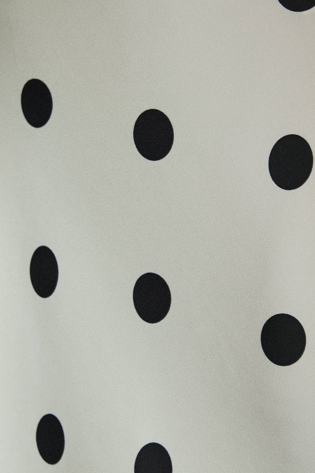 SATIN MIDI SKIRT WITH ELASTIC WAIST IN POLKA DOT